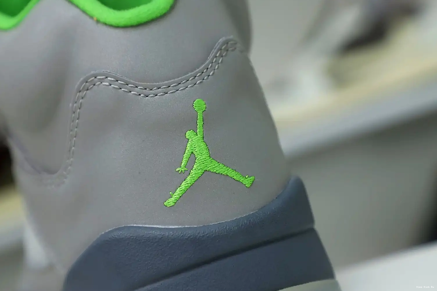 BEAN' 2022 JORDAN RETRO AIR 5 'GREEN Kimikick 0508